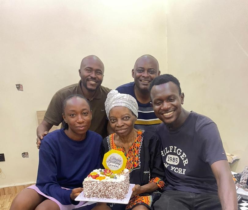 Grandma and her Family