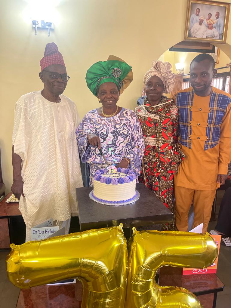 Grandma @ 75 & 77!